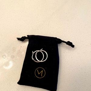 Mejuri Sterling Silver midi earrings